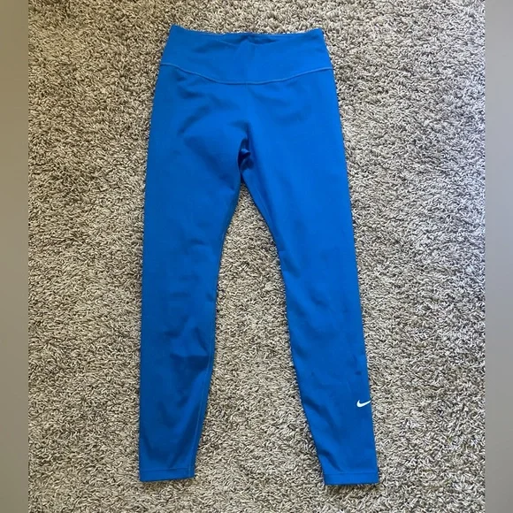 Electric blue medium Nike leggings - Picture 1 of 5